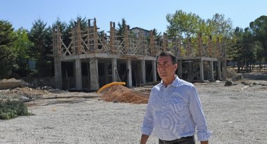 Emek spor tesisi hızla yükseliyor