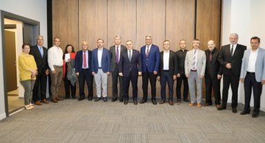 ERÜ Rektörü daire başkanlarıyla buluştu