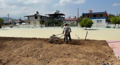 Hatay'da yeşil alanlar düzenleniyor