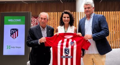 İlk global anlaşma Atletico Madrid'le