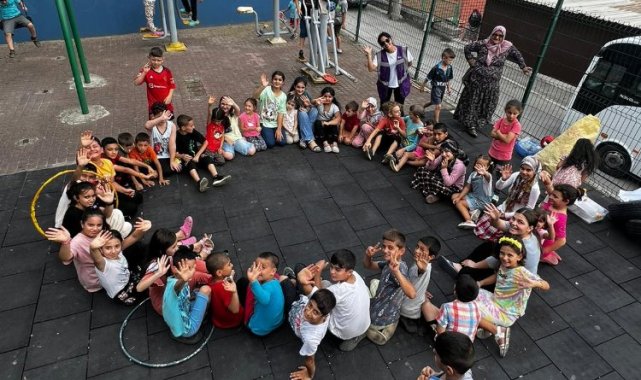 İzmitli minikler yaz tatili boyunca doyasıya eğlendi