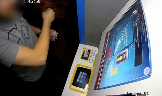 Kamu malına zarar anları kamerada