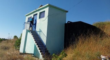 Karayenice'nin içme suyu deposu temizlendi