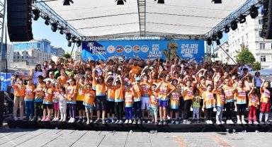Kayseri Büyükşehir'den özel çocuklara maraton