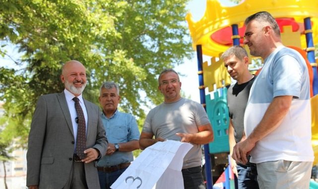 Kayseri Kocasinan'da parklara teknolojik dokunuş