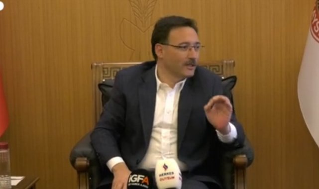 Kayseri Valisi Çiçek, deprem bölgesinde yaşadıklarını anlattı