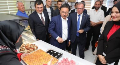 Kayseri Valisi'nden Hacılar'a ziyaret