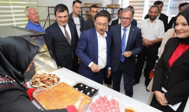 Kayseri Valisi'nden Hacılar'a ziyaret