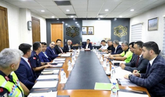 Kayseri'de okul güvenliği toplantısı yapıldı