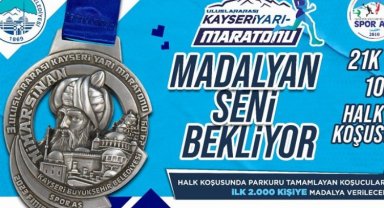 Kayseri'de yarı maratona geri sayım