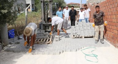 Manisa Saruhanlı'da 17 milyonluk yatırımda sona doğru