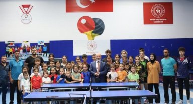 Masa tenisinde Kayseri'nin 'Kahraman'ı