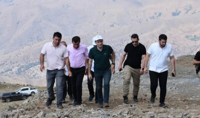Mereto Dağı'nın zirvesine yol açılıyor