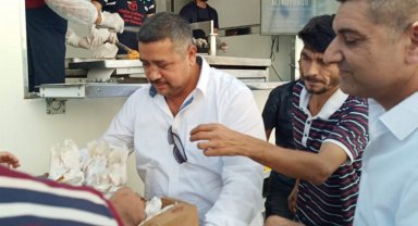 Merhum Bursa Milletvekili Koyuncu hayrına Edirne'de lokma hayrı