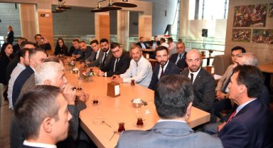 MHP Osmangazi'den Başkan Dündar'a ziyaret