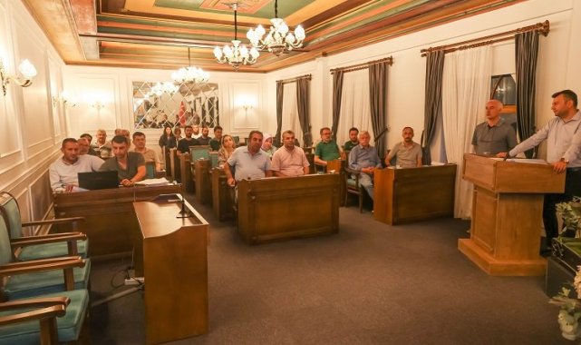 Nevşehir Belediyesi eylül ayı toplantısını yaptı