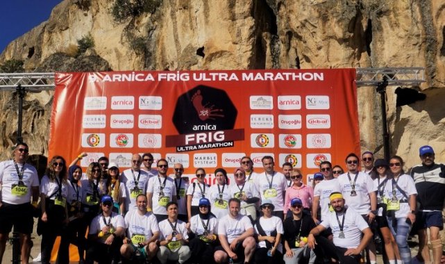 OEDAŞ 50 çalışanıyla Frig Ultra Maratonu'nda