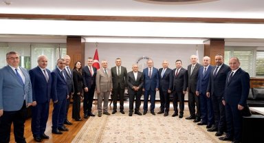 OSBÜK Heyeti'nden Büyükkılıç'a ziyaret