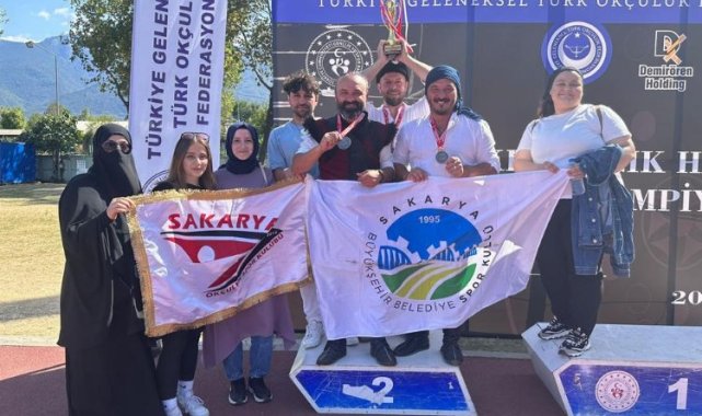 Sakaryalı sporcular Türkiye Şampiyonası'ndan dereceyle döndü