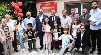 Şehit Ekrem Dereli Kütüphanesi açıldı