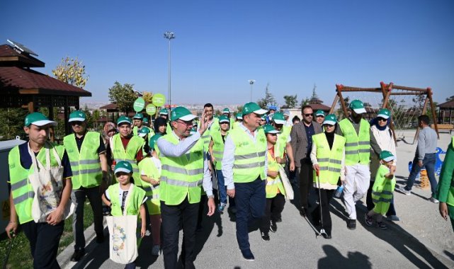 Selçuklu Seyir Tepesi'nden temizlik farkındalığı