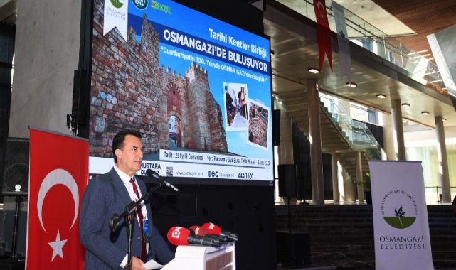Tarihi Kentler Birliği, tarihin merkezi Osmangazi'de buluştu
