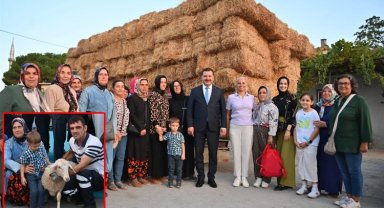 Tarladaki atıklar kuzuya dönüşüyor