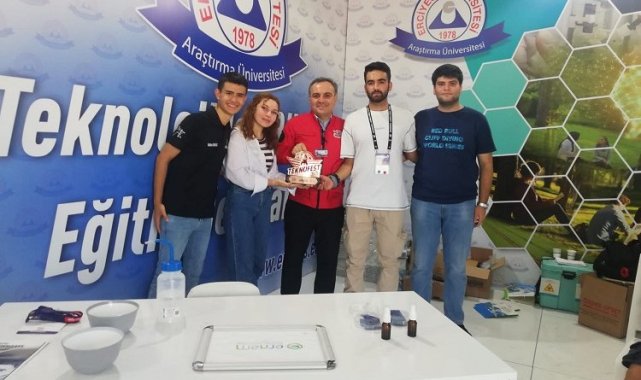 TEKNOFEST 2023 Ankara'da ERÜ standına yoğun ilgi