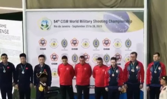 TSK Spor ekibi Dünya Atış Şampiyonası'nda dünya şampiyonu oldu