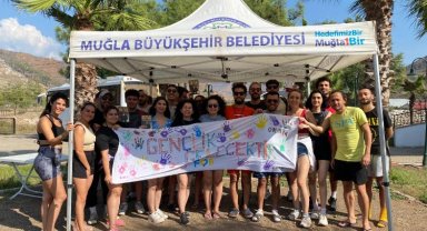 100. yılda gençler Muğla'da 100. Yıl Kampı'nda buluştu