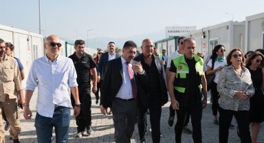Afet bölgesi için örnek dayanışma