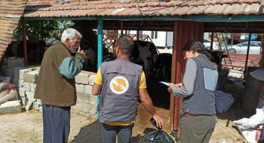 Afet bölgesinde yem ihtiyacı artıyor