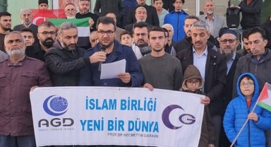 AGD Kayseri'den İsrail'e sert tepki