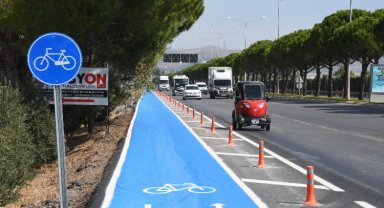 Balıkesir Büyükşehir'den Değirmen Boğazı'na bisiklet yolu