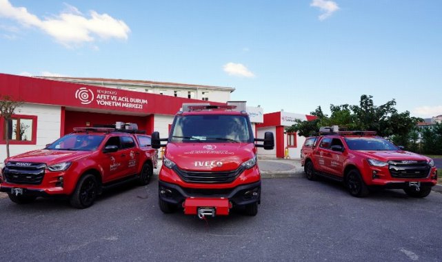 Beylikdüzü'ne 3 afet müdahale aracı