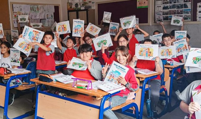 Bursa Karacabey'de eğitime 'farkındalıklı' destek