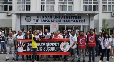 Bursa Tabip Odası: Sağlıkta şiddet sona ersin!