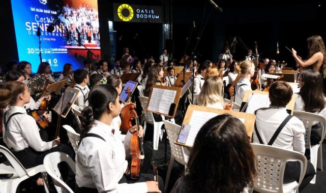 Çocuk Senfoni Orkestrası'ndan Bodrum çıkarması