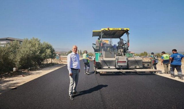Denizli'de okul yolu artık daha konforlu
