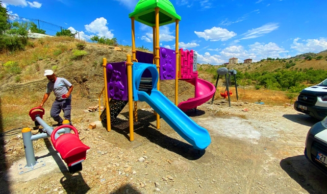 Diyarbakırlı çocuklar parklarına kavuştu