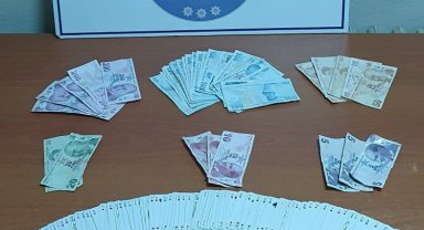 Edirne Keşan'da kumar baskını