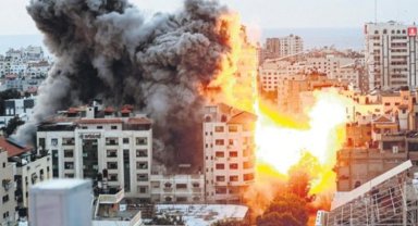Gazze'deki bombalar Afganistan'a atılanı geçti!