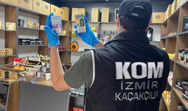 İzmir Emniyeti'nden tütün mamülleri kaçakcılığı operasyonu