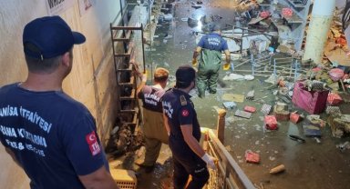 Manisa İtfaiyesi Libya'nın yanında