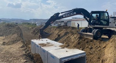 Manisa Turgutlu'da menfez çalışmasına teşekkür
