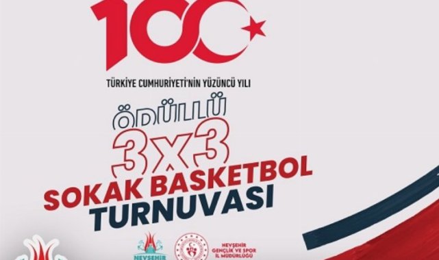 Nevşehir Belediyesi'nden 29 Ekim'e özel basketbol turnuvası