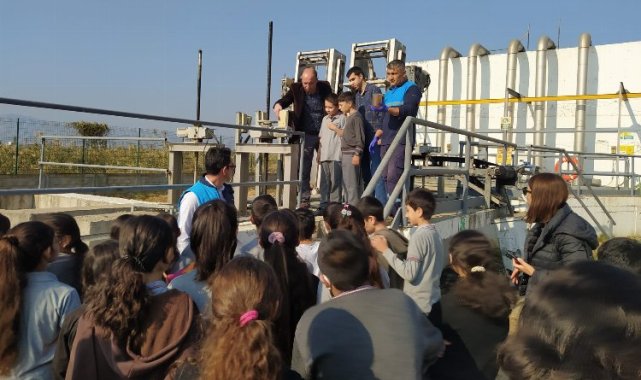 Salihlili öğrencilerden Atıksu Arıtma Tesisi'ne mercek