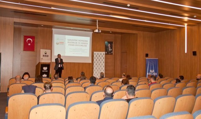 Sanayi Tesislerinde Erken Uyarı Sistemi NOSAB'da konuşuldu
