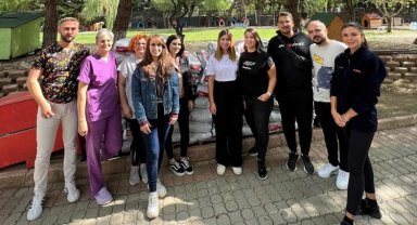 Silivri'de patili dostlara 1 ton mama bağışı
