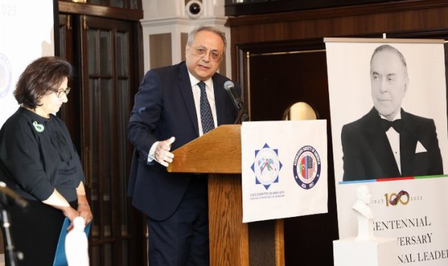 Aliyev, doğumunun 100. yılında New York'ta anıldı